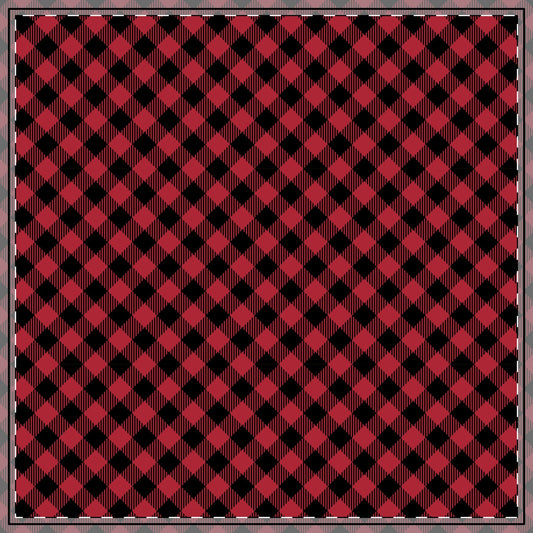 Tablecloth | Red & Black | Gingham