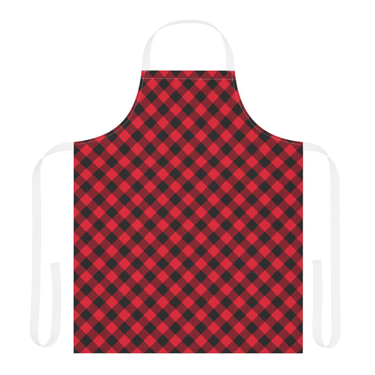 Apron | Red & Black | Gingham