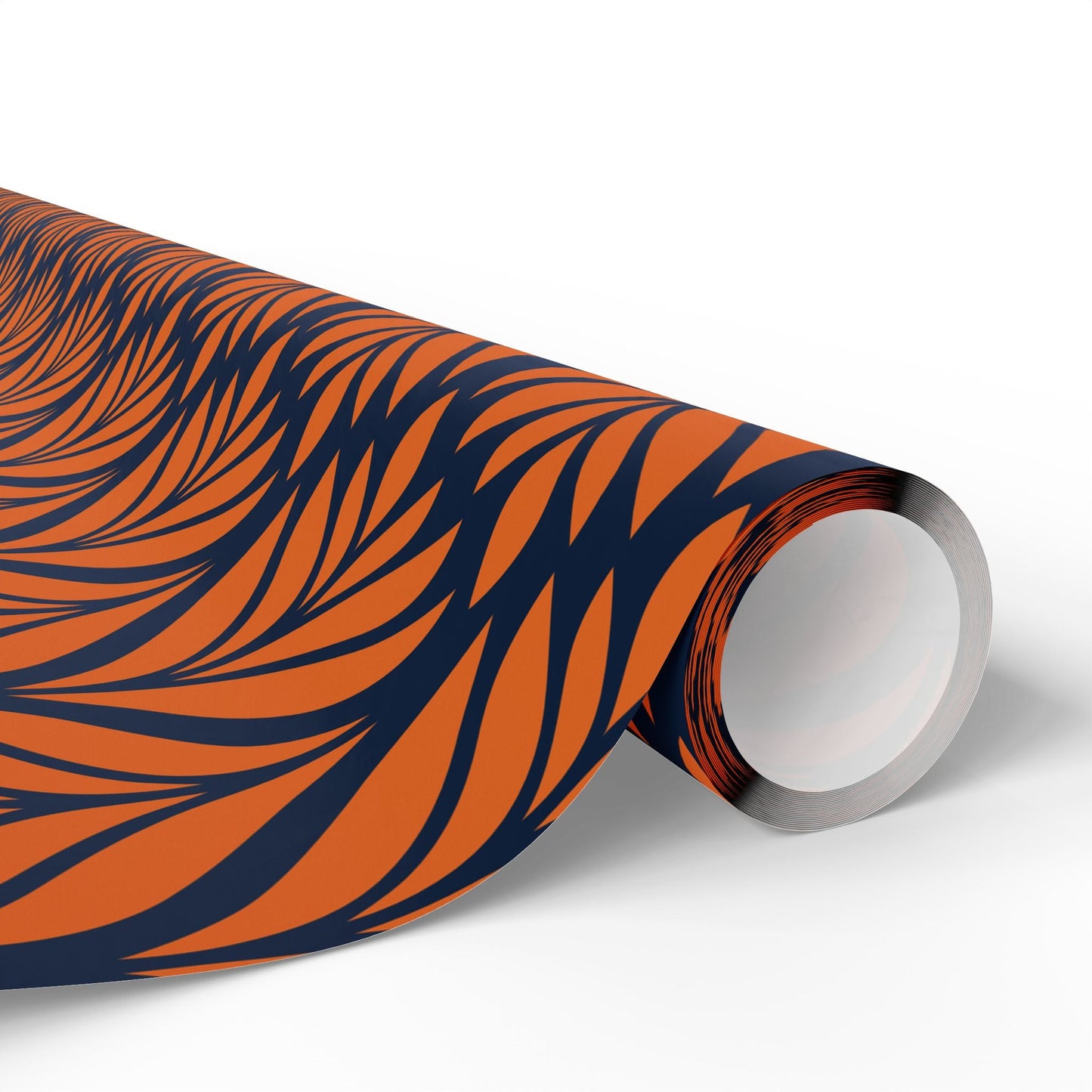 Gift Wrap | Orange & Blue | Palm