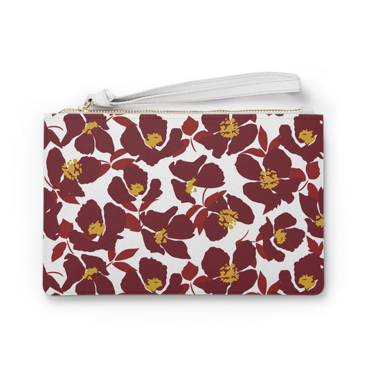 Clutch Bag | Red & Yellow | Poppy