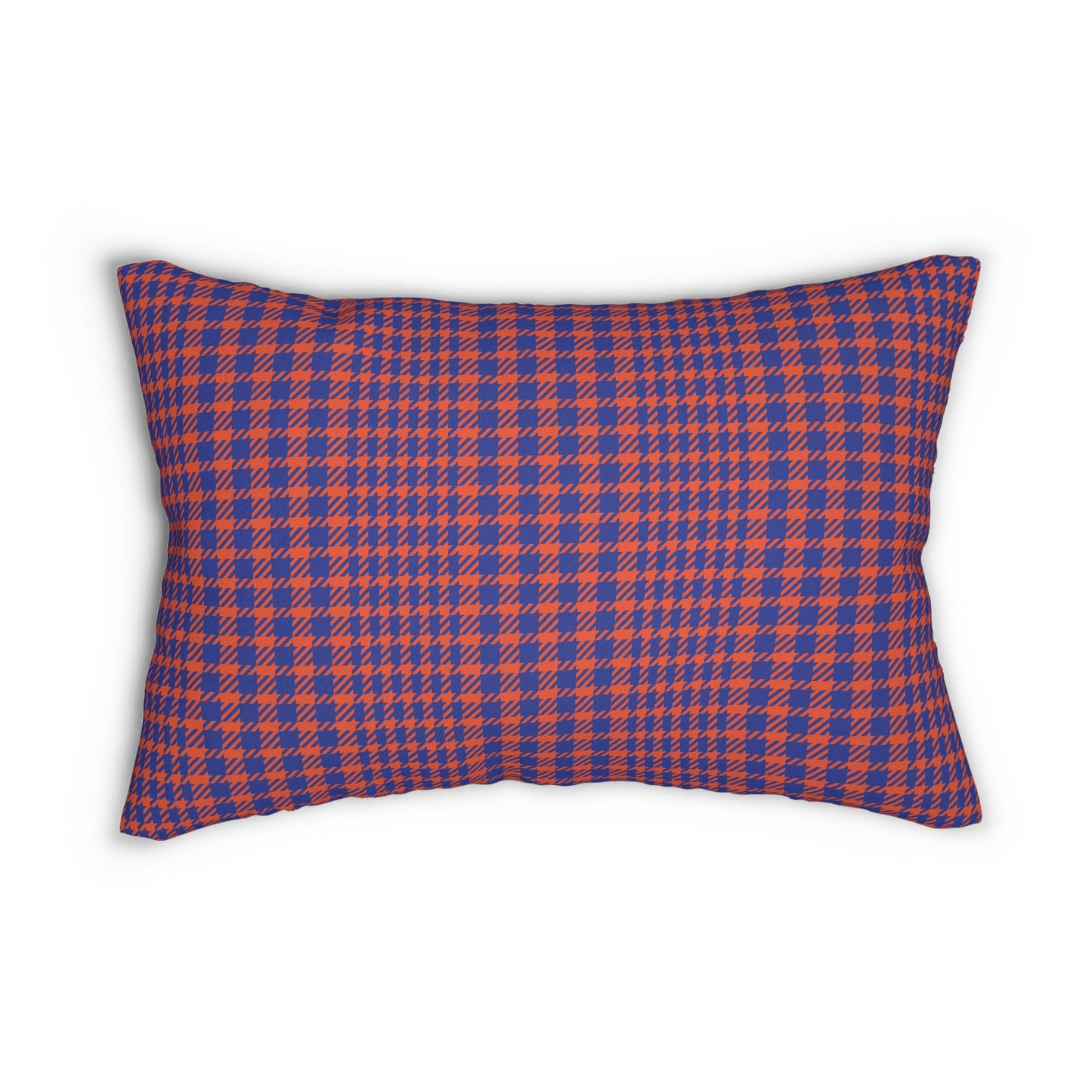Pillow | Bright Blue & Orange | Tweed