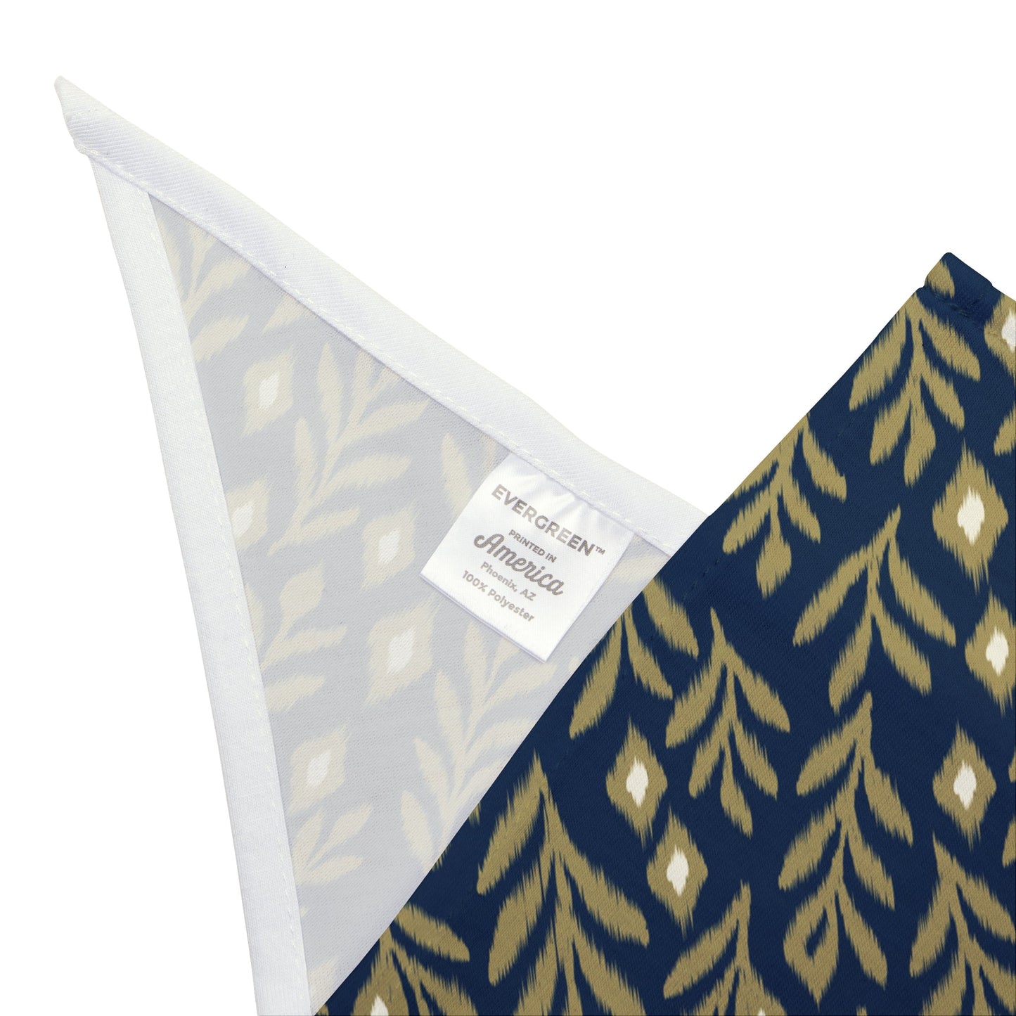 Pet Bandana | Blue & Gold | Laurel