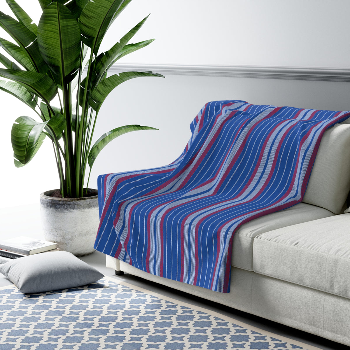 Sherpa Blanket | Lawrence, Kansas | Stripe