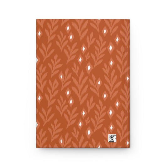 Journal | Dark Orange & White | Laurel