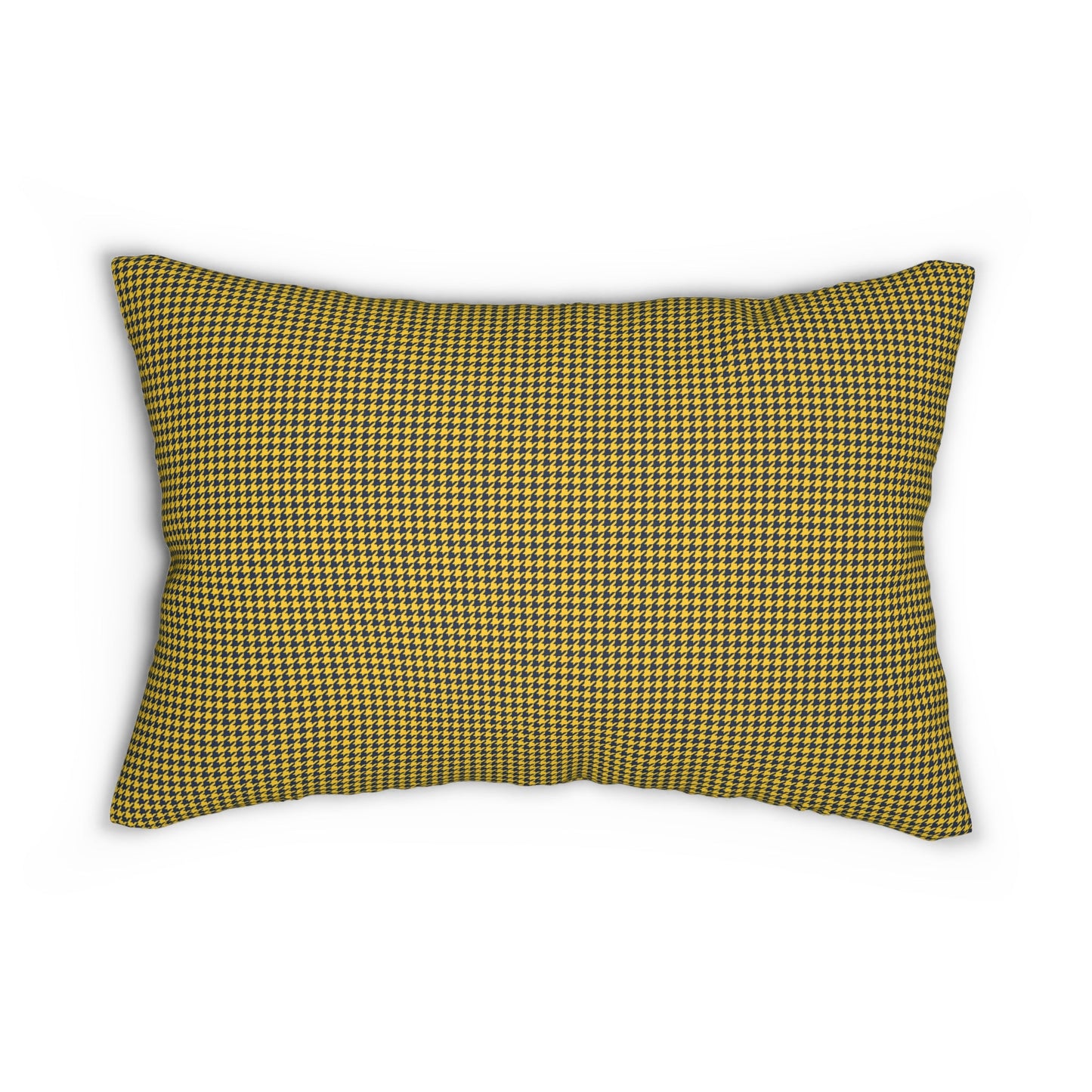 Pillow | Yellow & Blue | Houndstooth