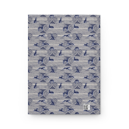 Monogram Journal | Greyhounds | Blue Track