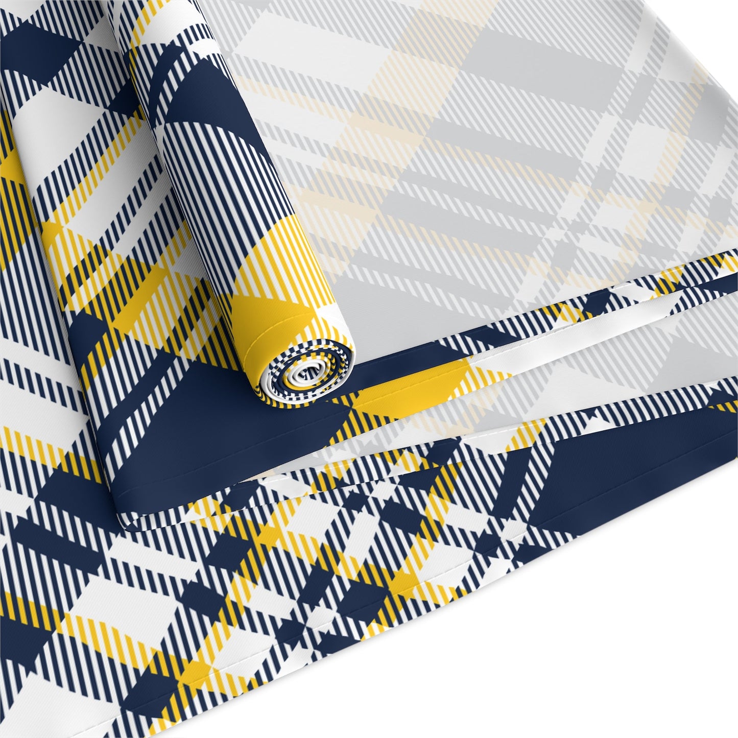 Table Runner | Yellow & Blue | Tartan