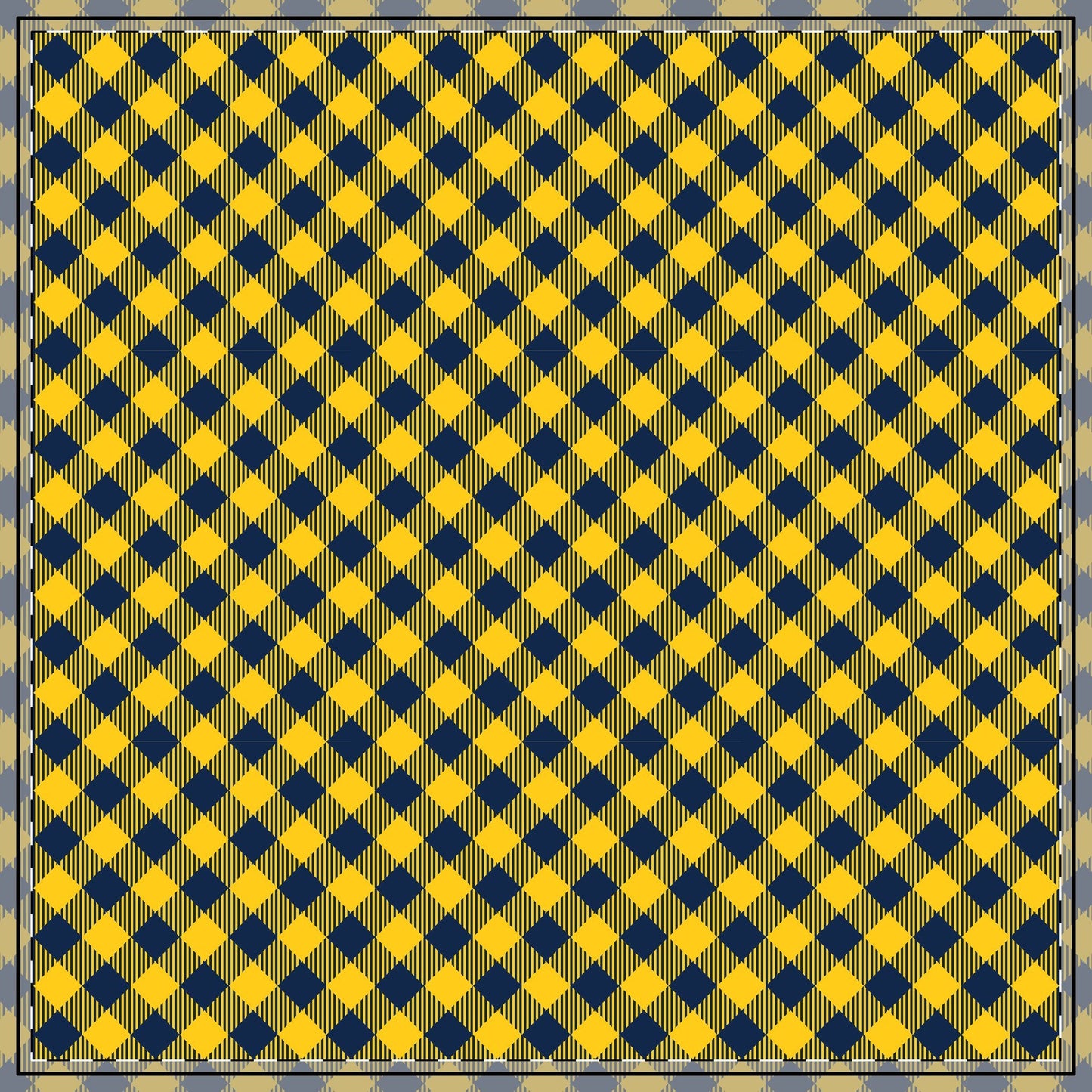 Tablecloth | Yellow & Blue | Gingham