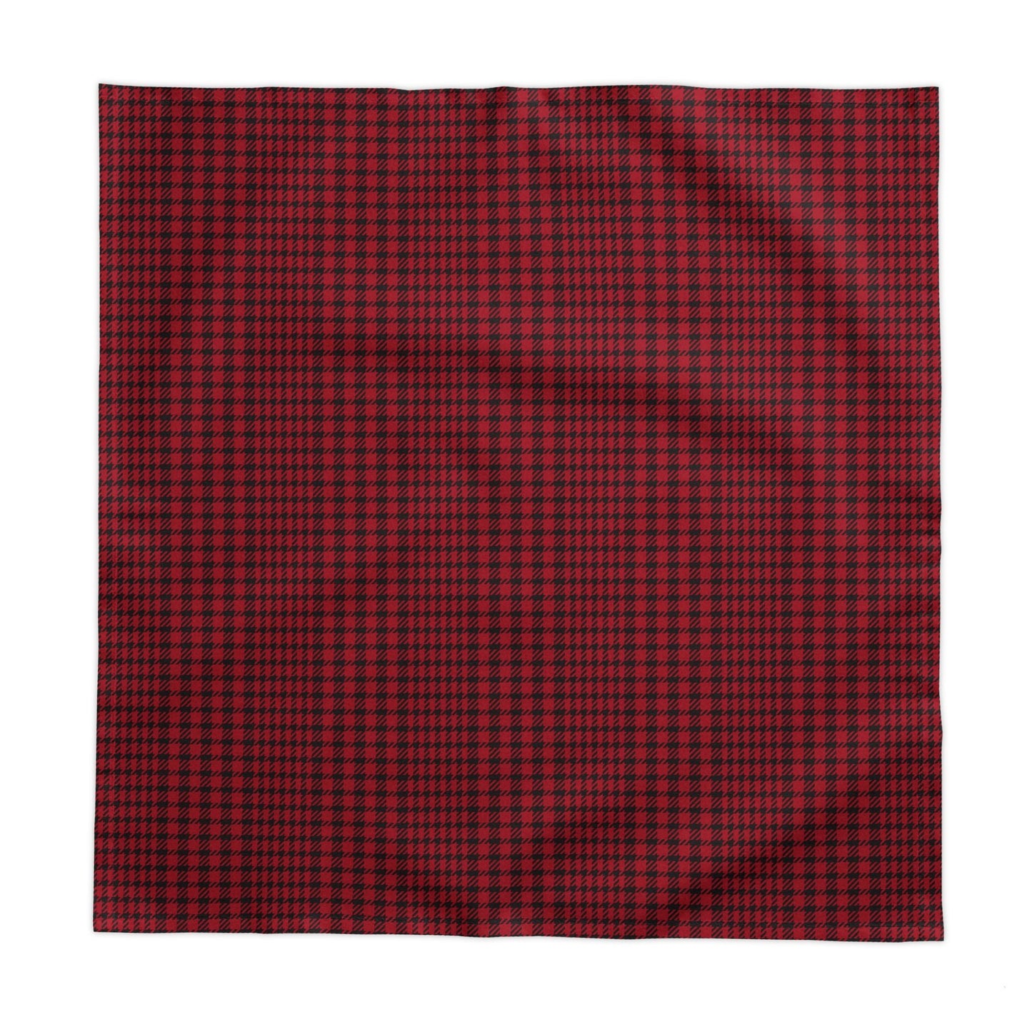 Tablecloth | Red & Black | Tweed