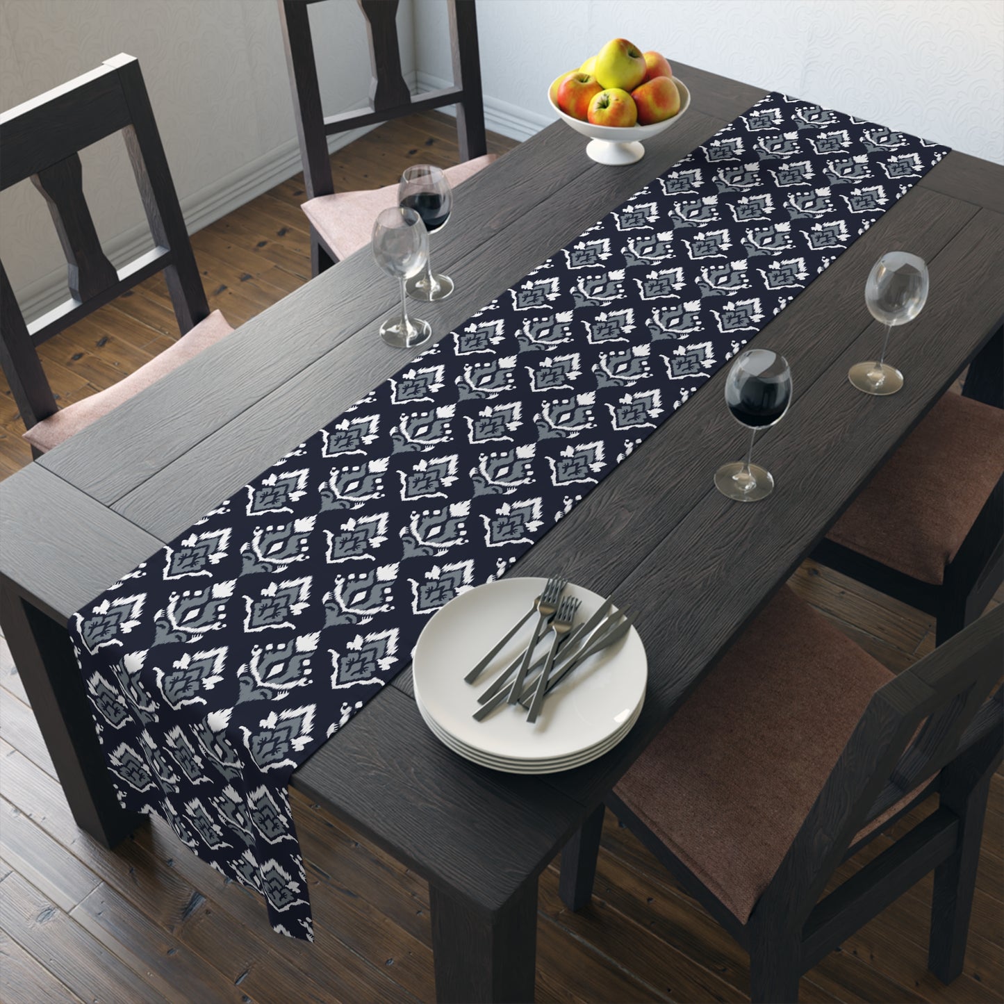 Table Runner | Storrs, Connecticut | Ikat