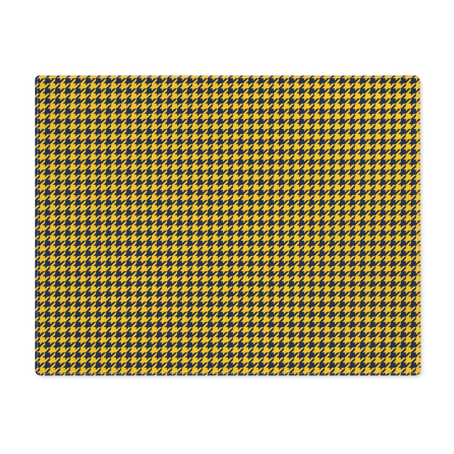 Placemat | Yellow & Blue | Houndstooth