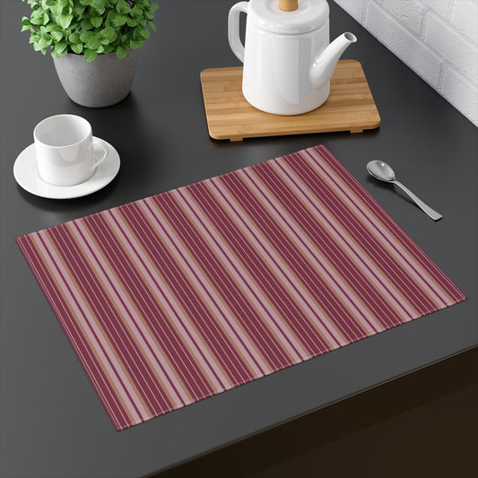 Placemat | Maroon & Gold | Stripe