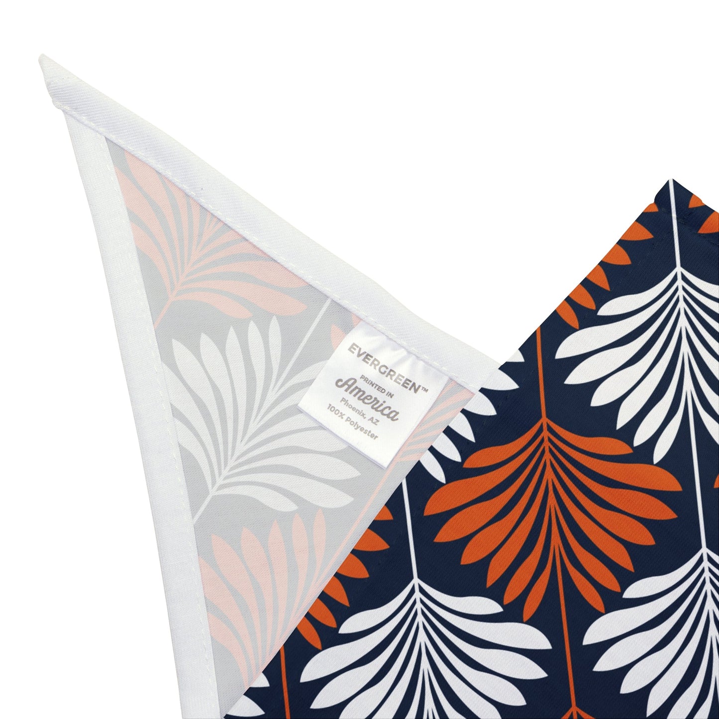 Pet Bandana | Orange & Blue | Deco