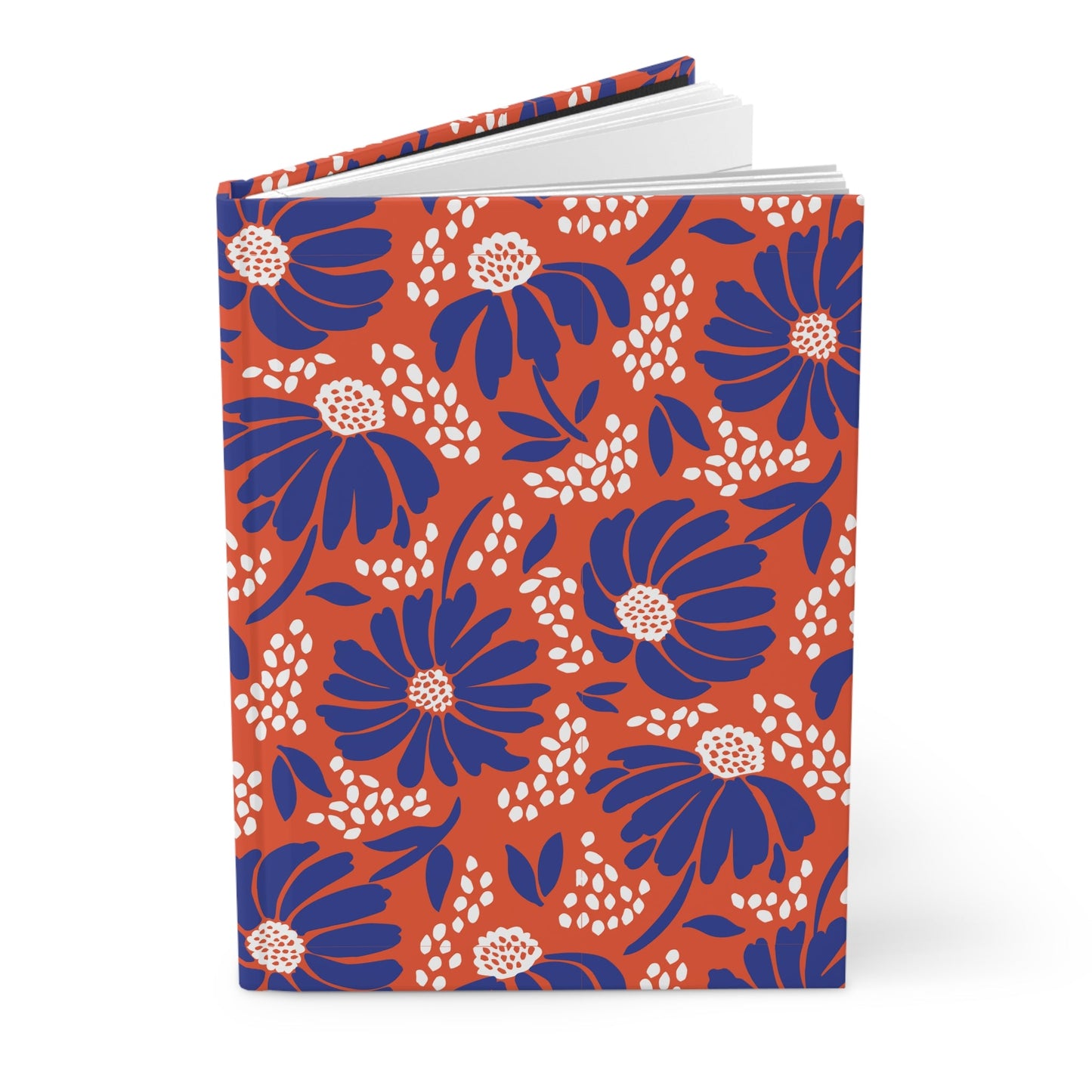 Hardcover Journal | Bright Blue & Orange | Bellis