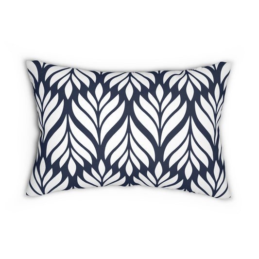 Pillow | Navy & White | Palm