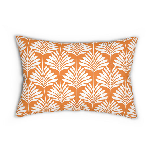 Pillow | Orange & White | Deco