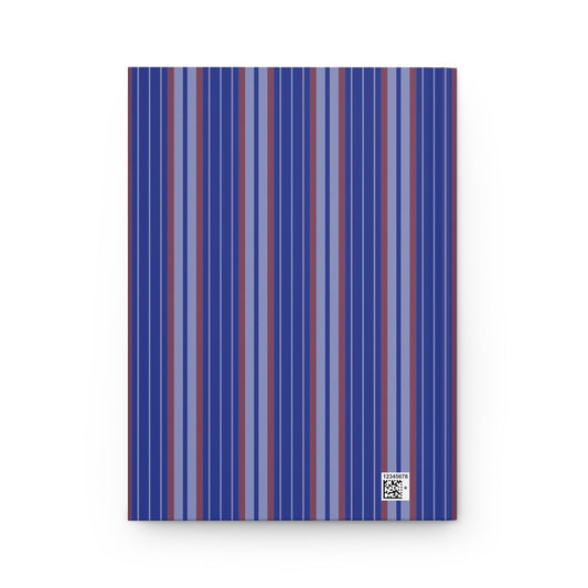 Journal | Bright Blue & Orange | Stripe