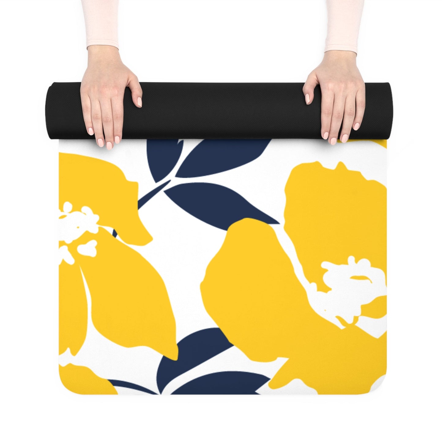 Yoga Mat | Yellow & Blue | Poppy