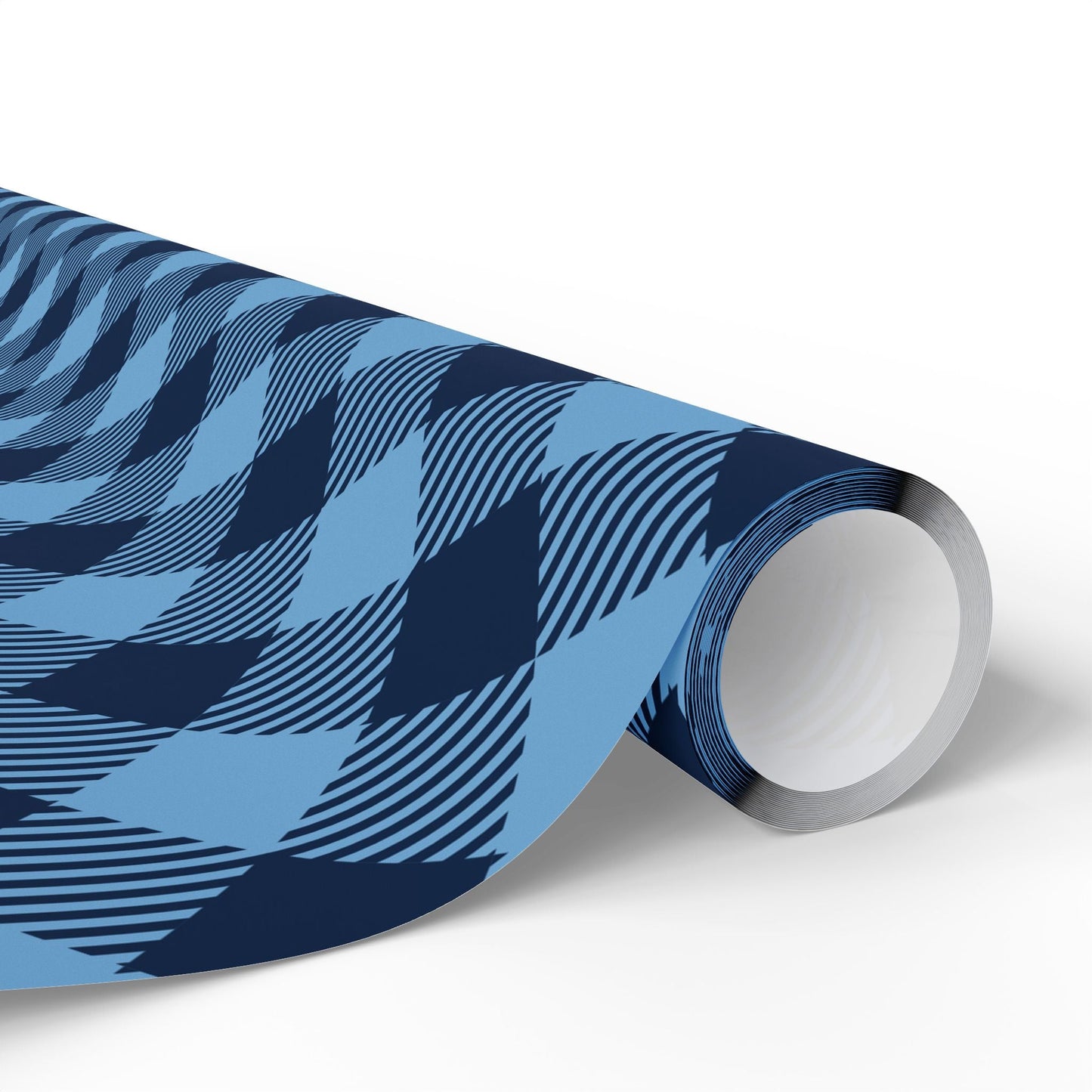 Gift Wrap | Light Blue & White | Gingham