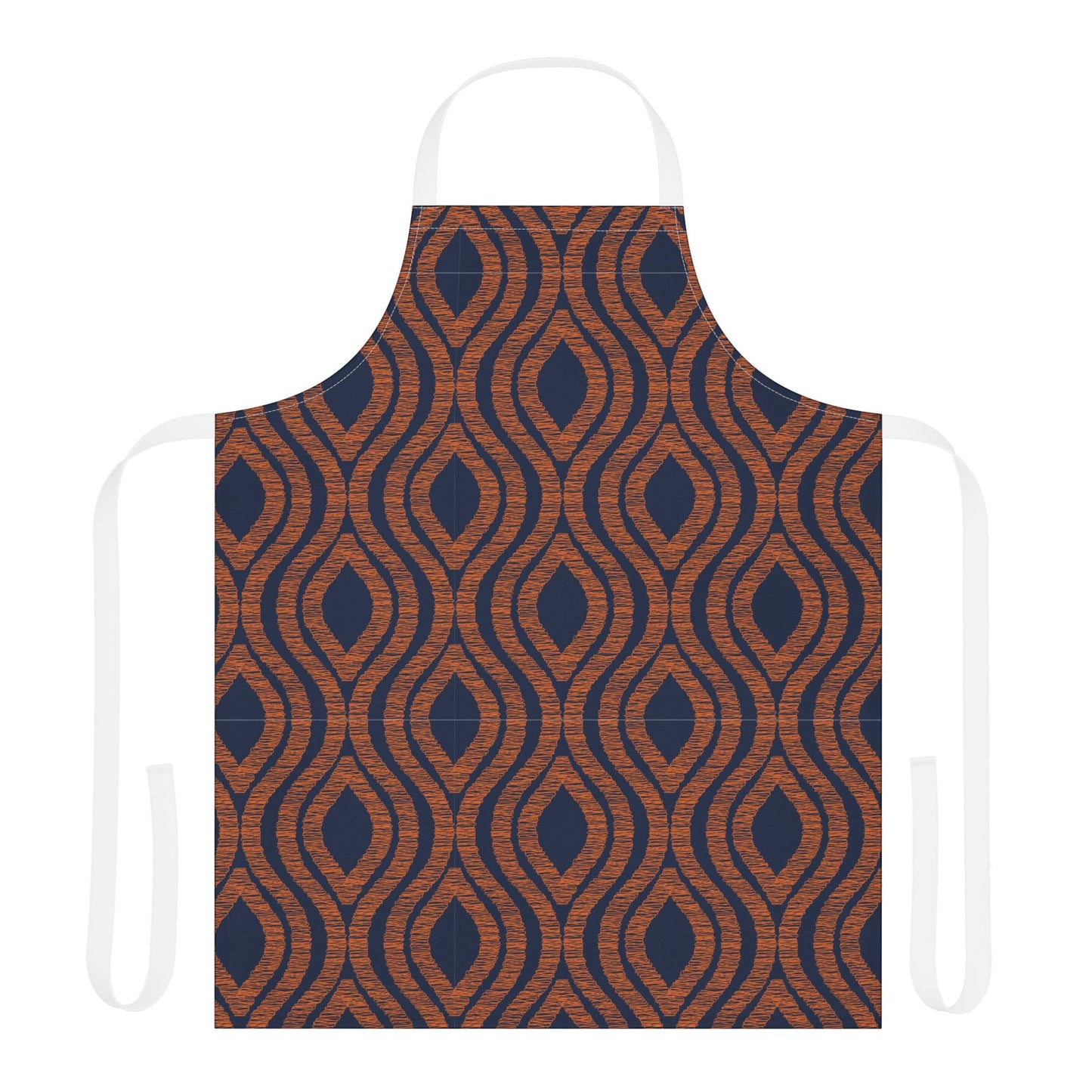 Apron | Orange & Blue | Ogee