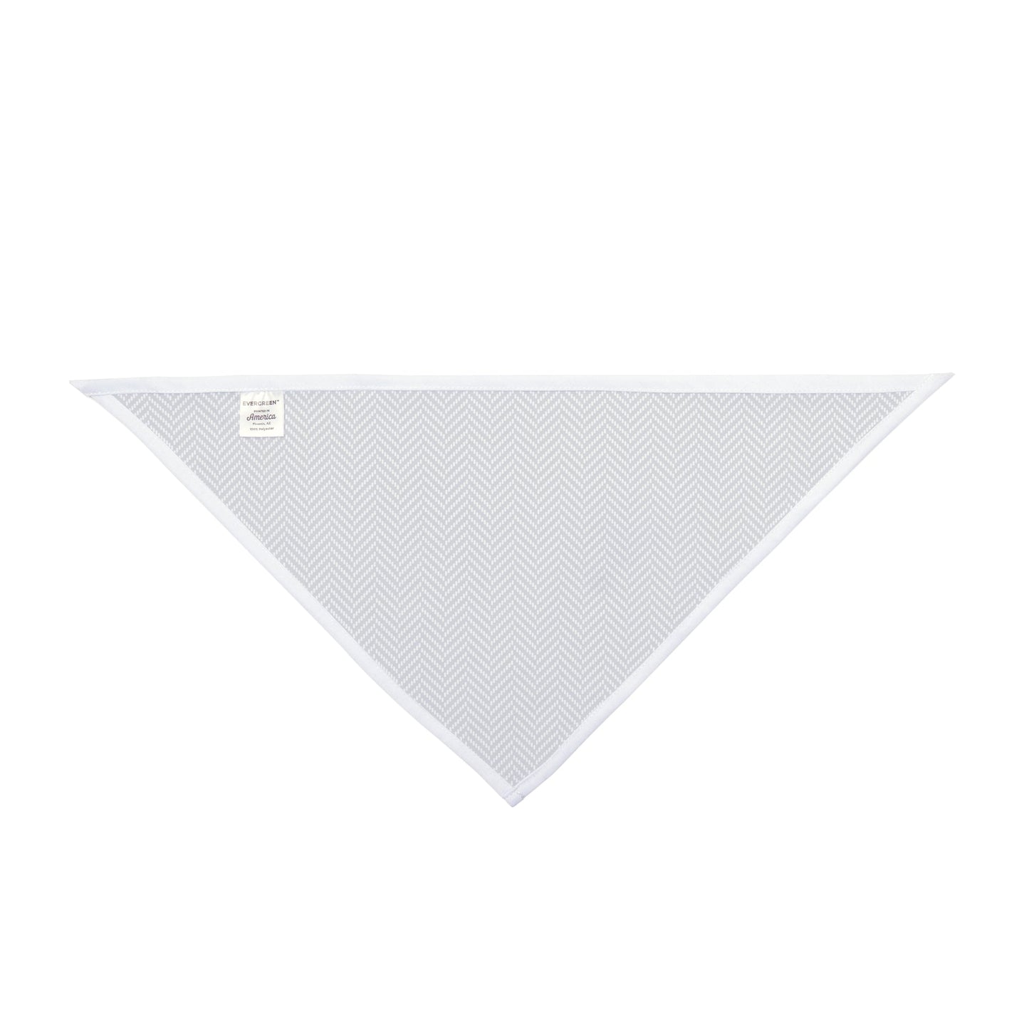 Pet Bandana | Navy & White | Herringbone