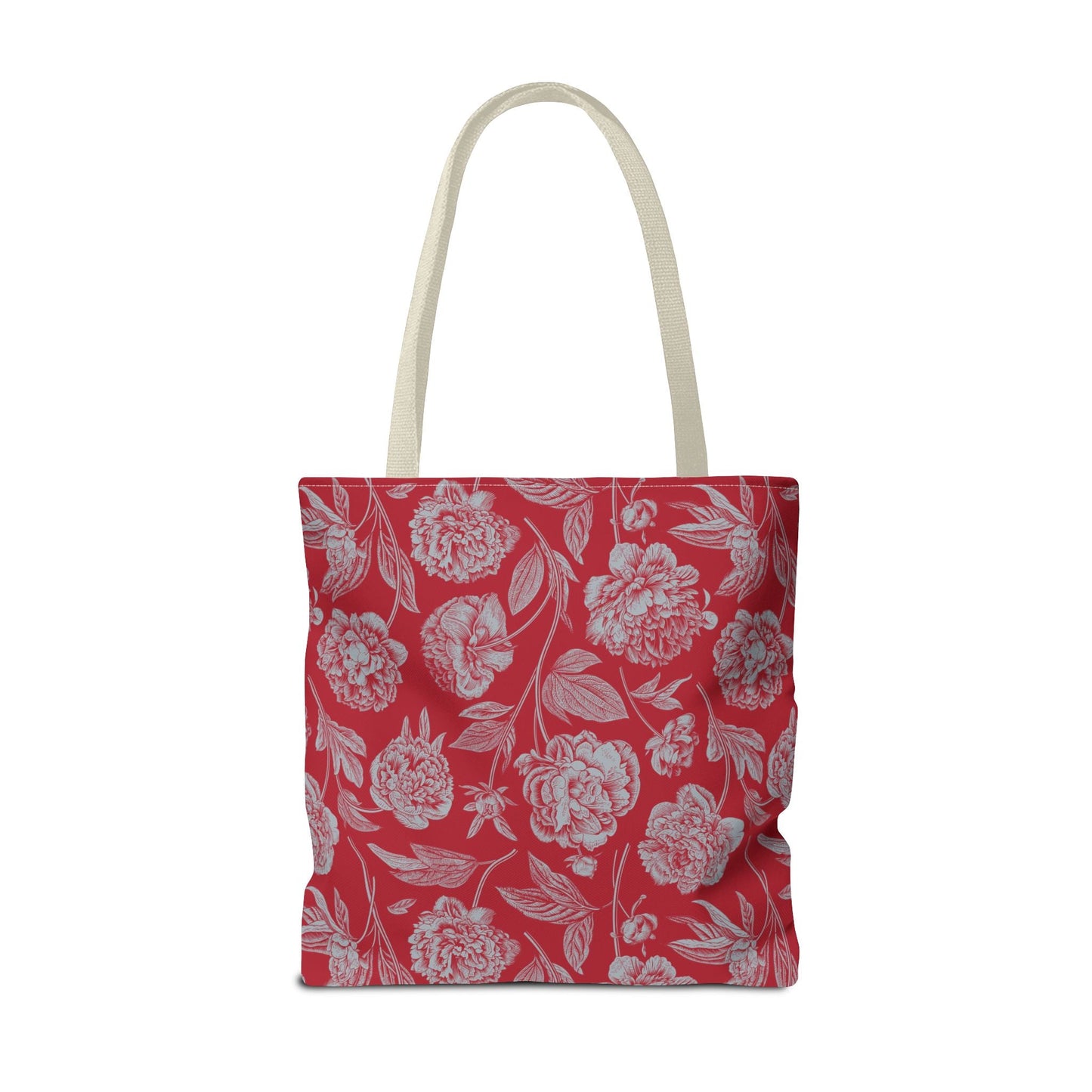 Totes | Red & Gray | Peony