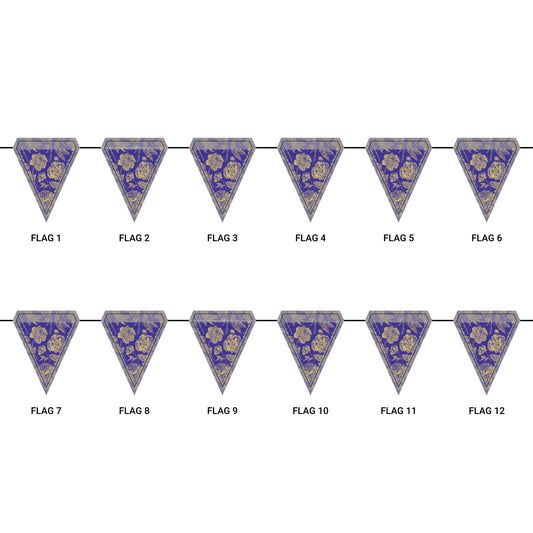 Flag Garland | Harrisonburg, Virginia | Peony