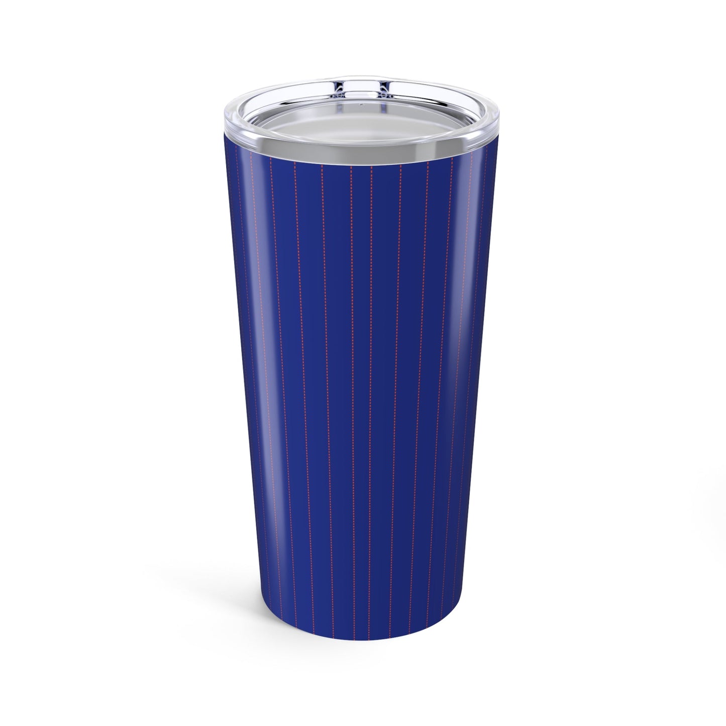 Tumbler | Bright Blue & Orange | Pinstripe
