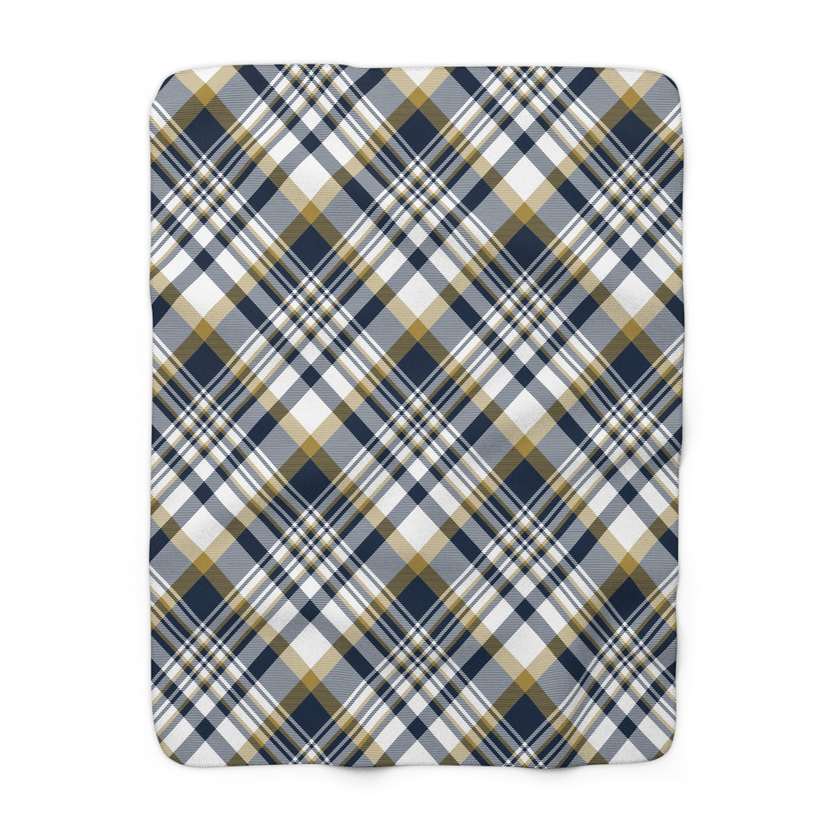 Sherpa Blanket | Notre Dame, Indiana | Tartan