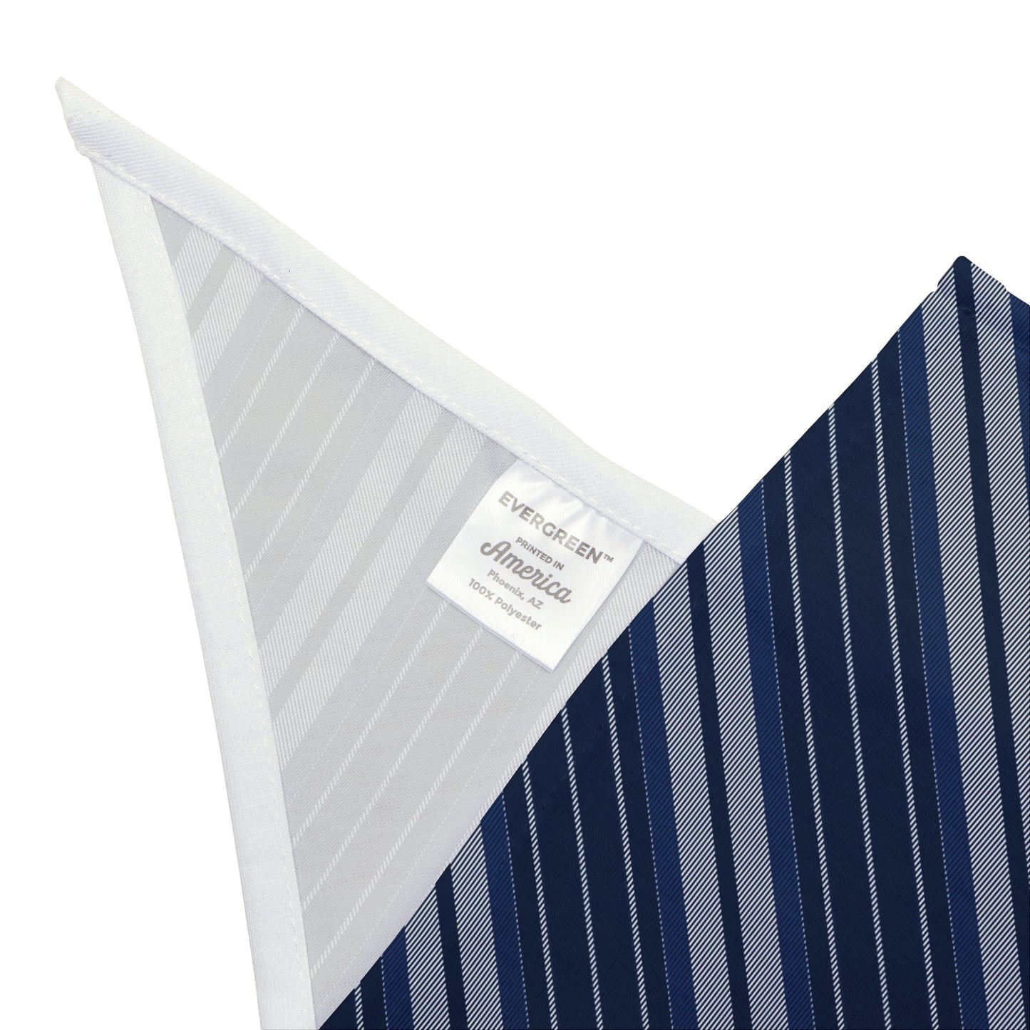 Pet Bandana | Navy & White | Stripe