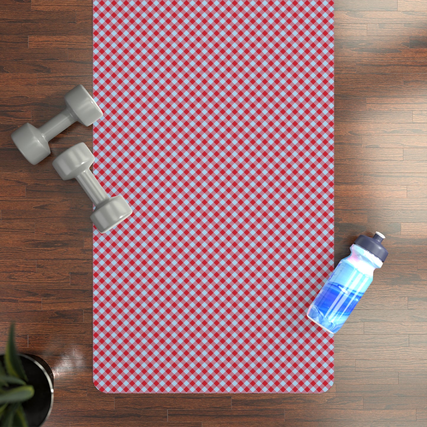 Yoga Mat | Oxford, Mississippi | Gingham