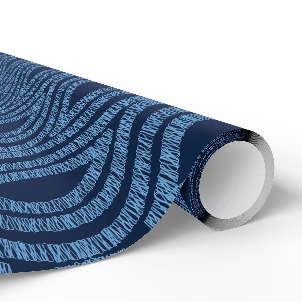 Gift Wrap | Light Blue & White | Ogee