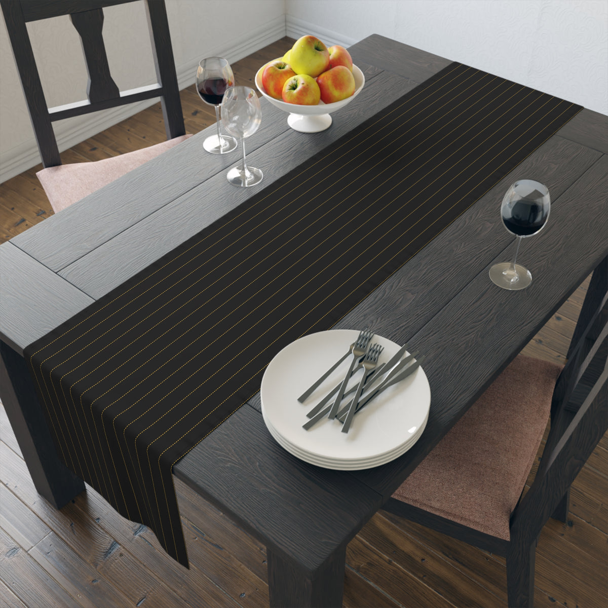 Table Runner | Kennesaw, Georgia | Pinstripe