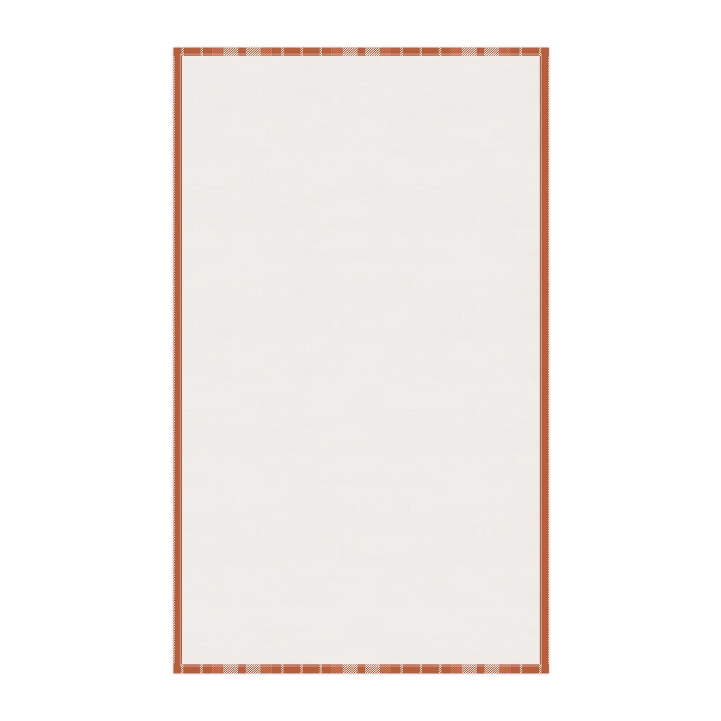 Tea Towels | Dark Orange & White | Stripe