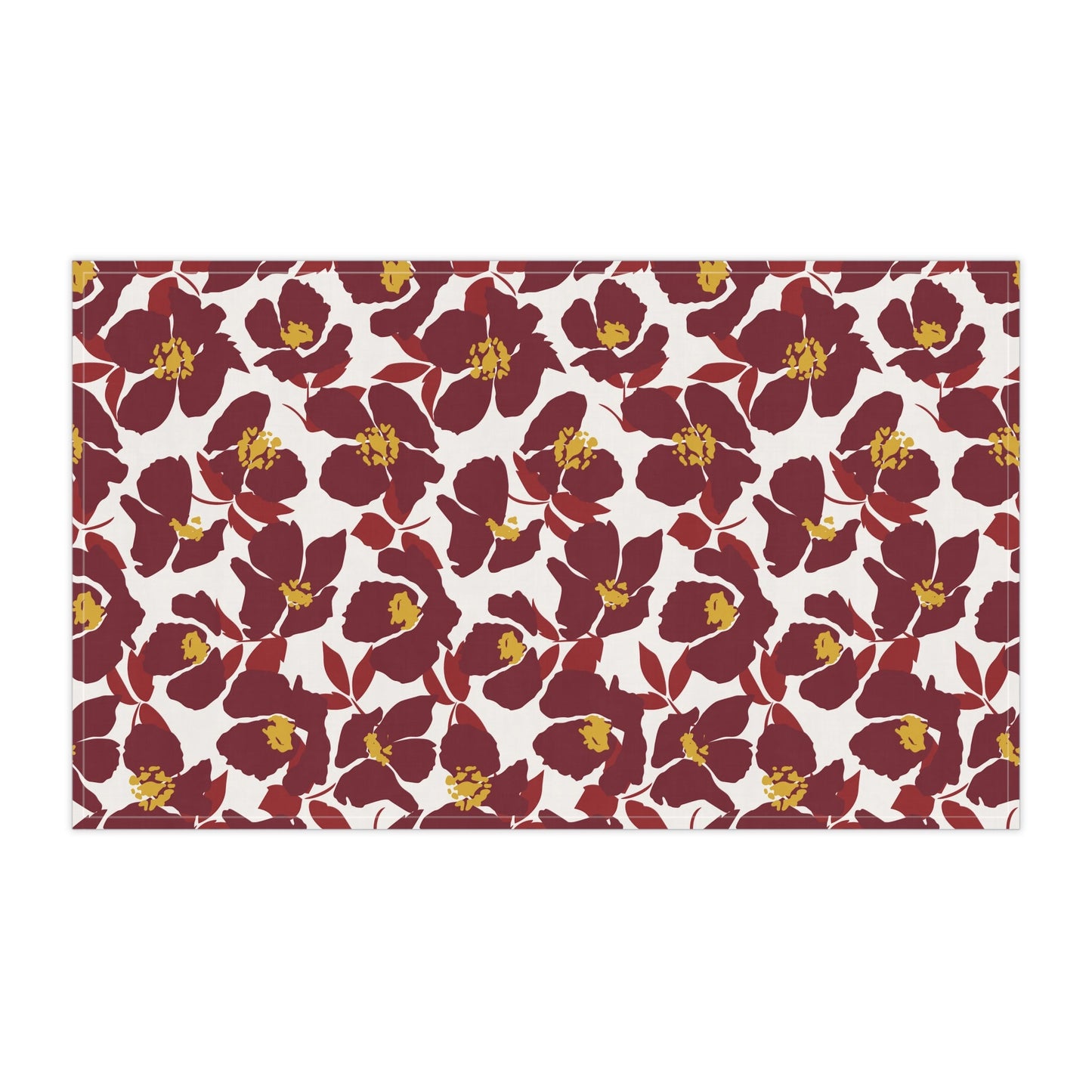 Tea Towels | Red & Yellow | Poppy