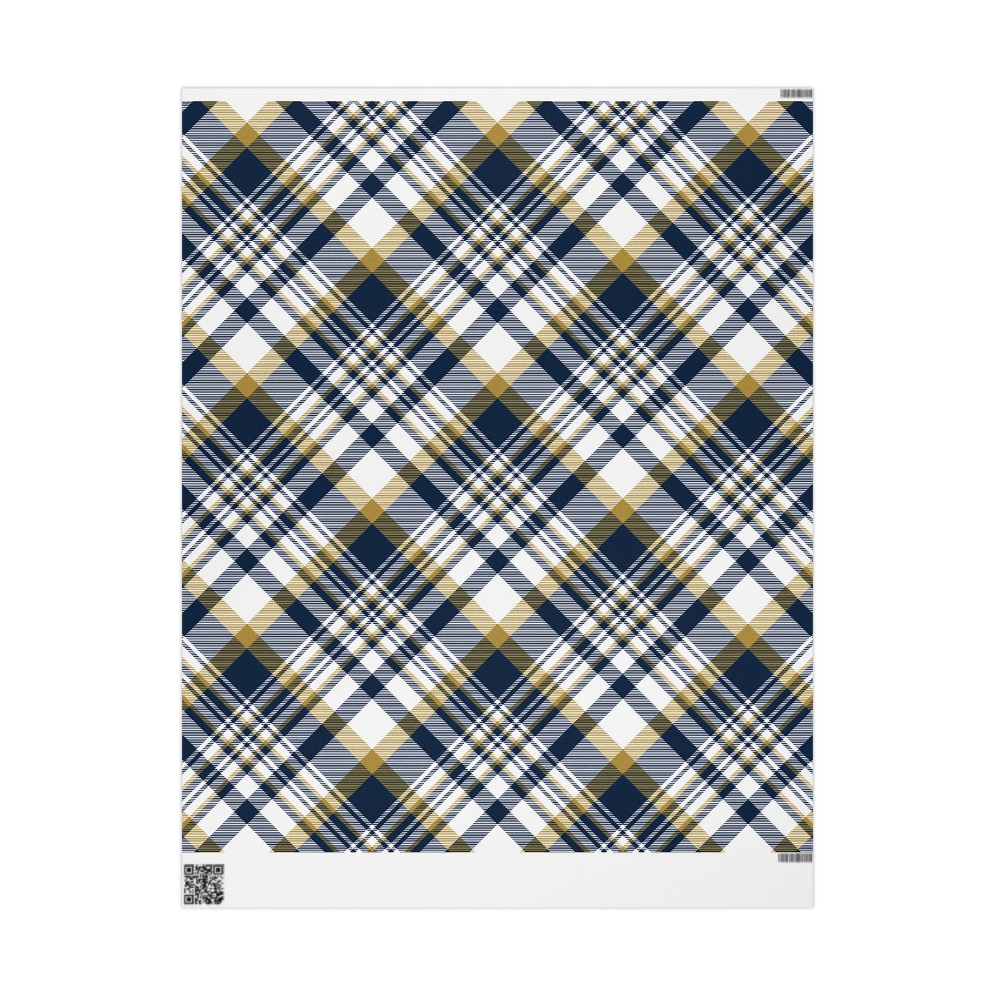 Gift Wrap | Notre Dame, Indiana | Tartan