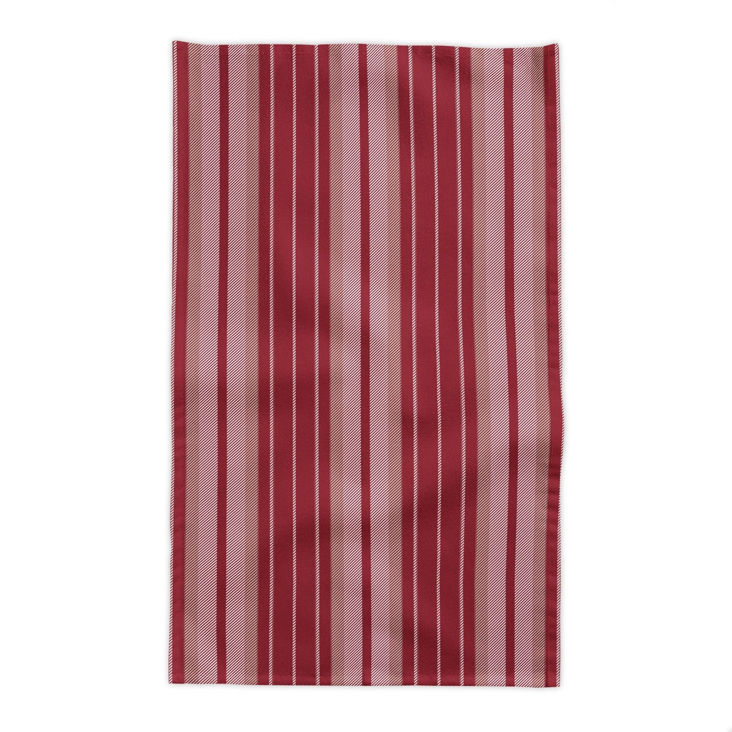 Tablecloth | Maroon & White | Stripe