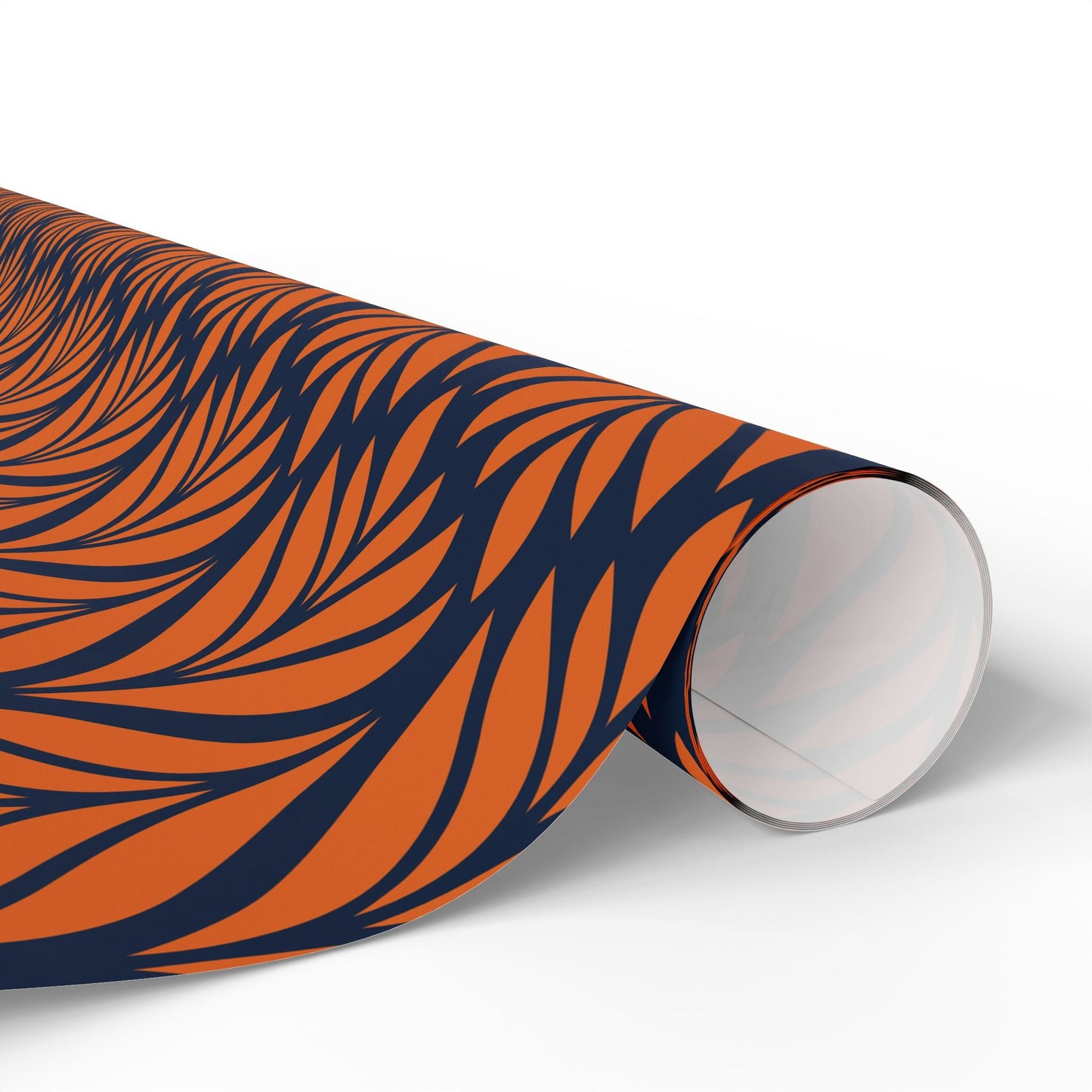 Gift Wrap | Orange & Blue | Palm