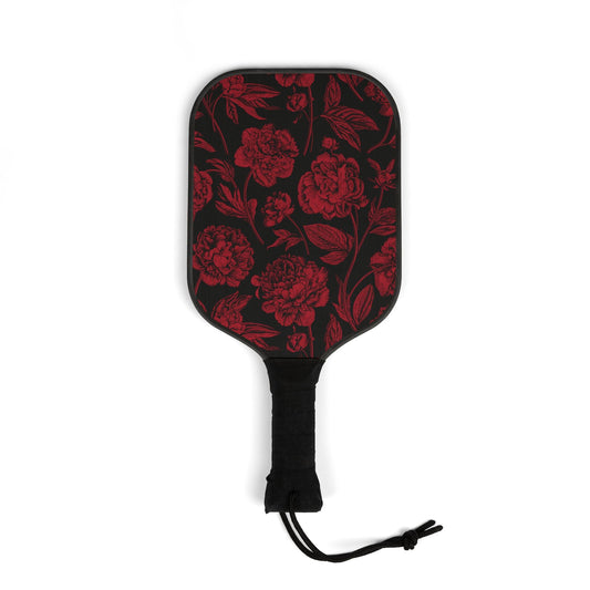 Pickleball Paddle Kit | Red & Black | Peony