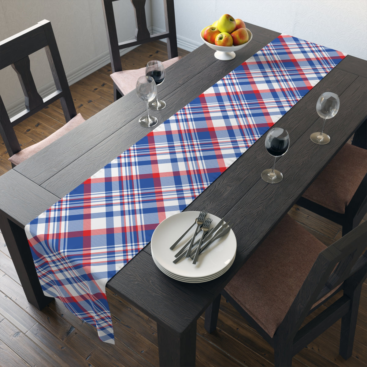 Table Runner | Lawrence, Kansas | Tartan