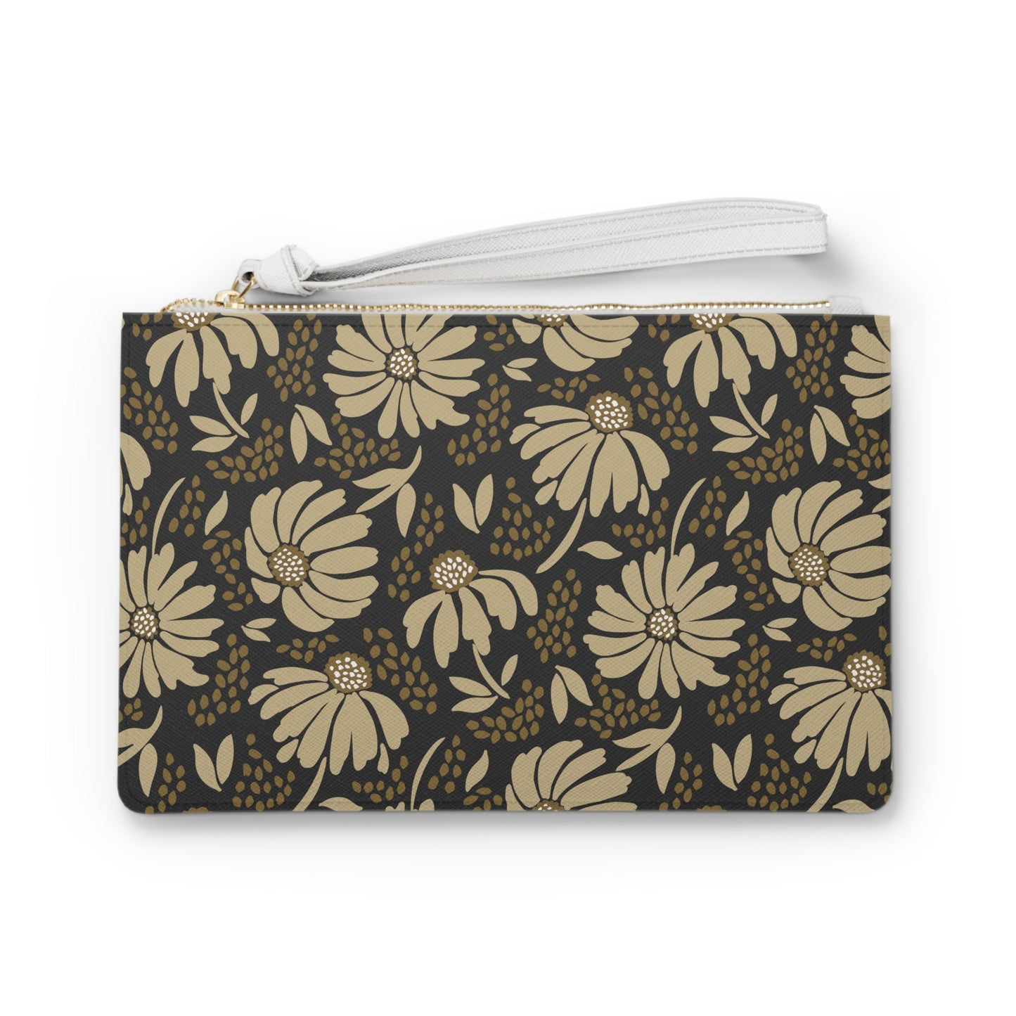 Clutch Bag | Black & Gold | Bellis