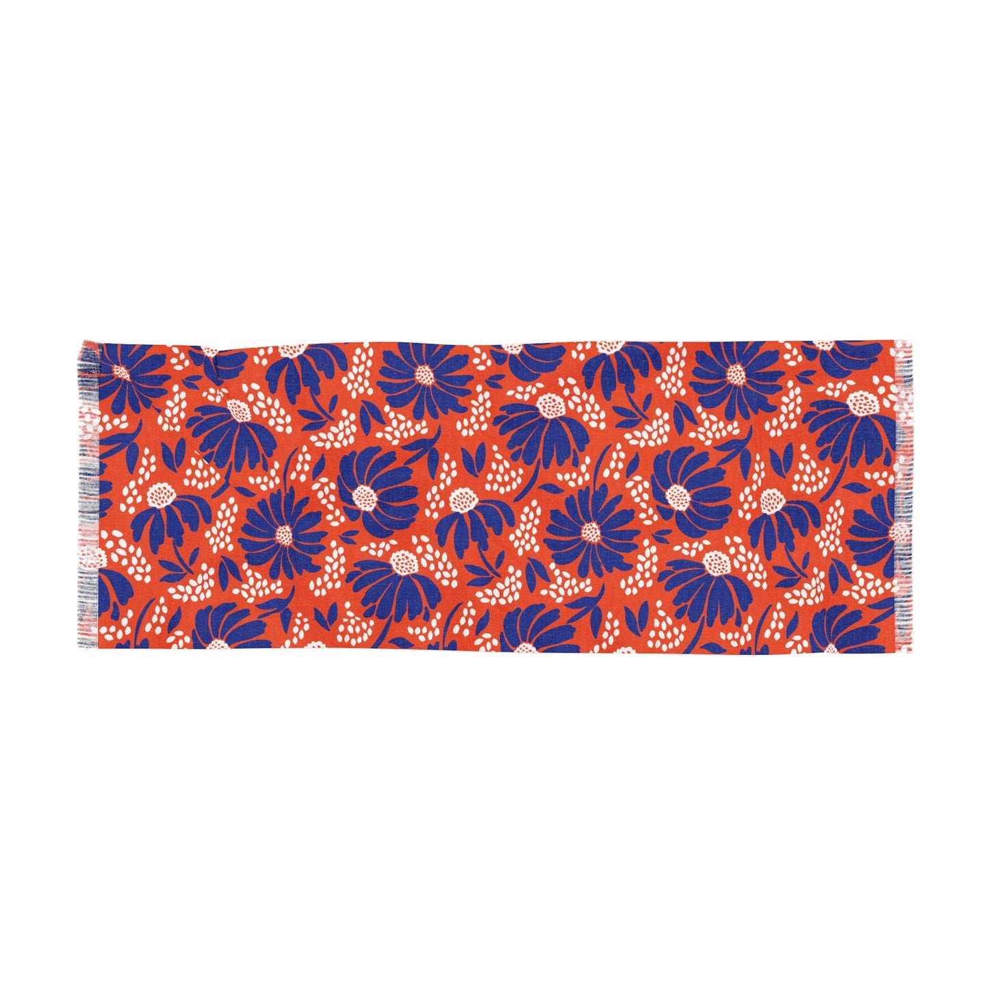 Scarf | Bright Blue & Orange | Bellis