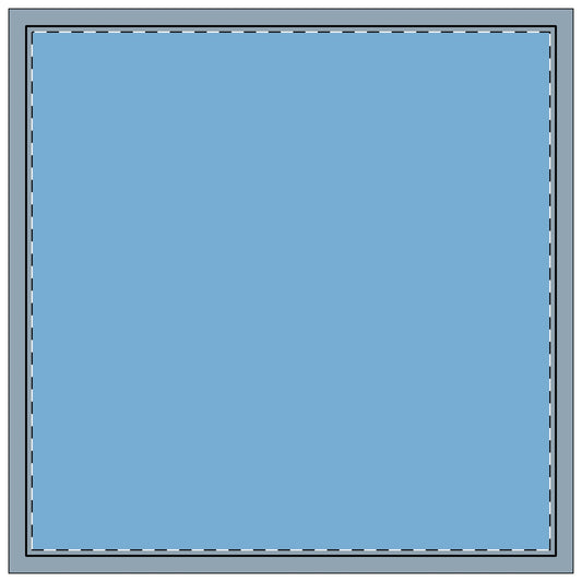 Napkins | Light Blue & White | Light