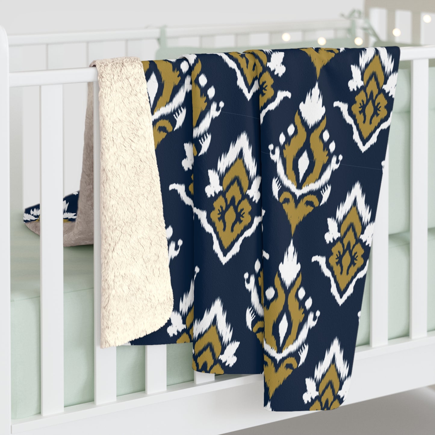 Sherpa Blanket | Notre Dame, Indiana | Ikat