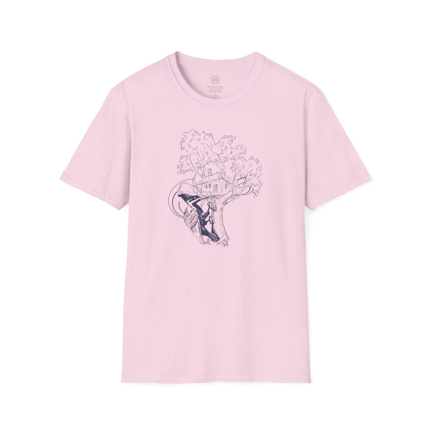 NYP Adult Tee | Woodpecker Construction