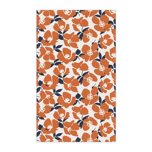 Tea Towels | Orange & Blue | Poppy