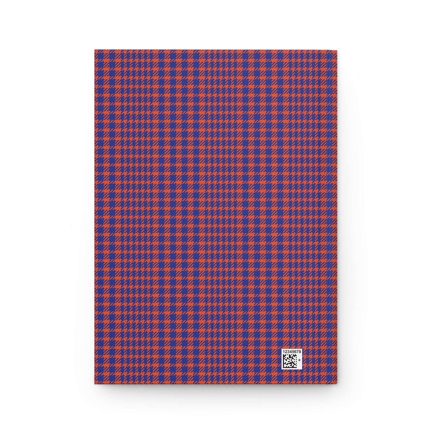 Journal | Bright Blue & Orange | Tweed