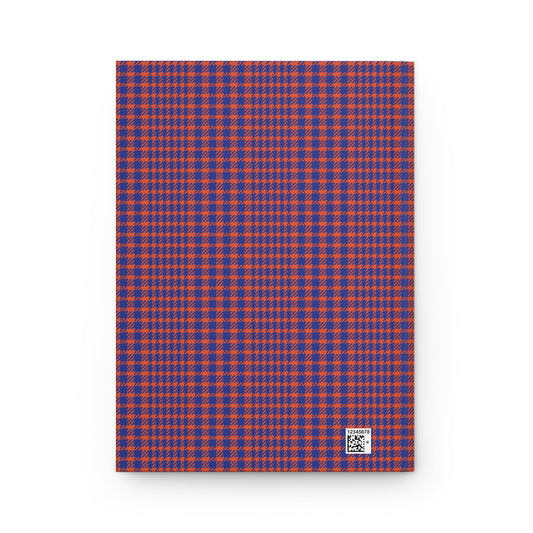 Journal | Bright Blue & Orange | Tweed