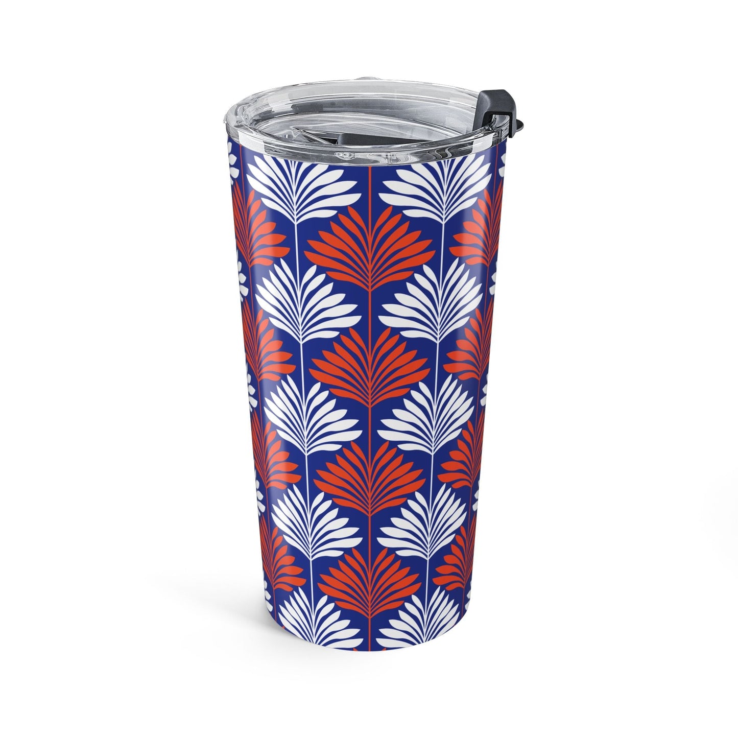 Tumbler | Bright Blue & Orange | Deco