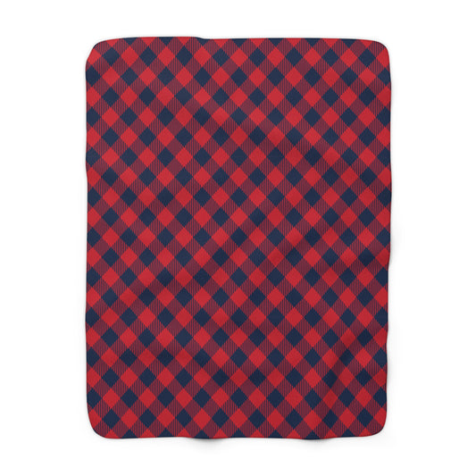 Sherpa Blanket | Oxford, Mississippi | Gingham